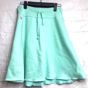 Polo Ralph Lauren Mint Circle Skirt Size Small Sweatshirt Material